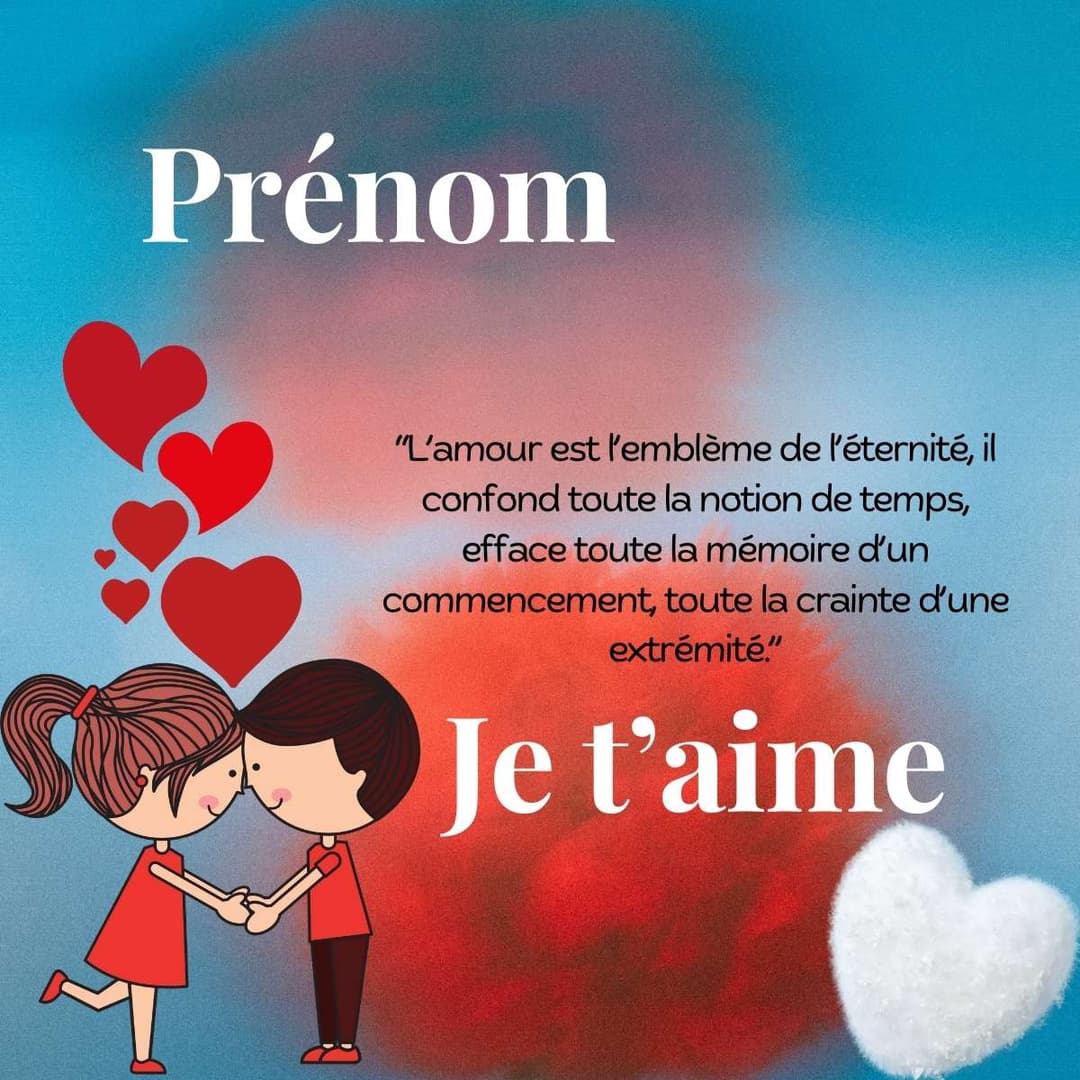 Générateur carte d'amour esthétique avec couple et prénom 💘