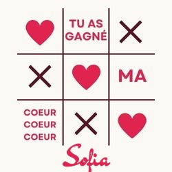Générateur citation d'amour personnalisée avec prénom 💞 pour Sofia - carte Cartes d'Amour & Saint-Valentin ❤️ personnalisée gratuite