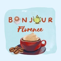 Générateur carte bonjour avec tasse café et prénom ☕ Cartes Personnalisées Florence | Catégories