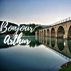 Générateur carte bonne journée campagne avec prénom 🏞️ pour Arthur - carte Messages Bonjour Personnalisés ☀️ personnalisée gratuite